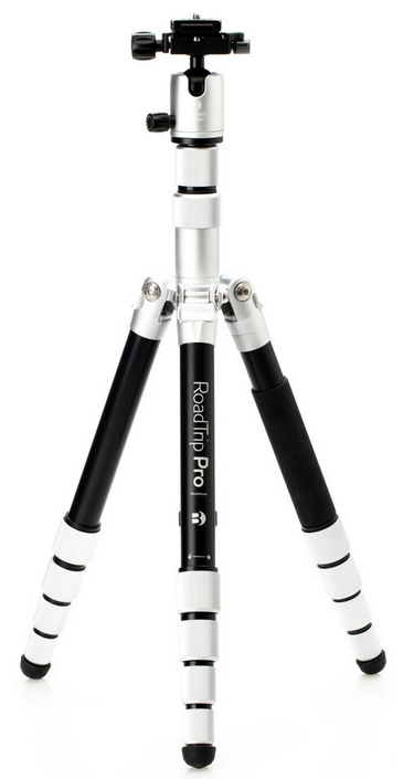 MeFOTO Alu-Trepied RoadTrip PRO (6 in 1) - Silver