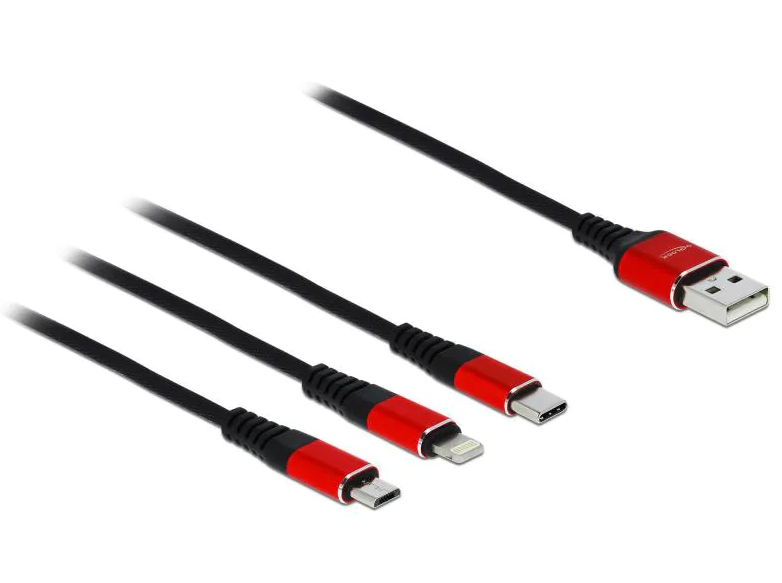 Delock Cable chargeur USB 3-in-1 
