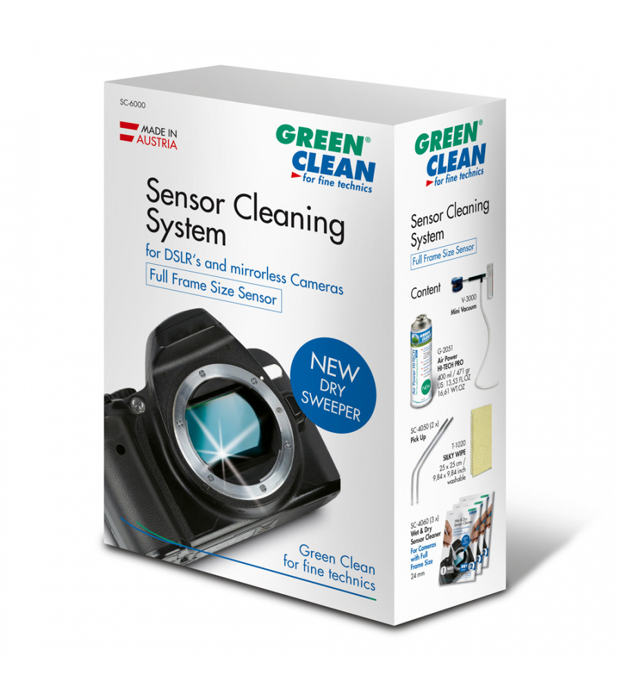 Green Clean Système de nettoyage pour plein format