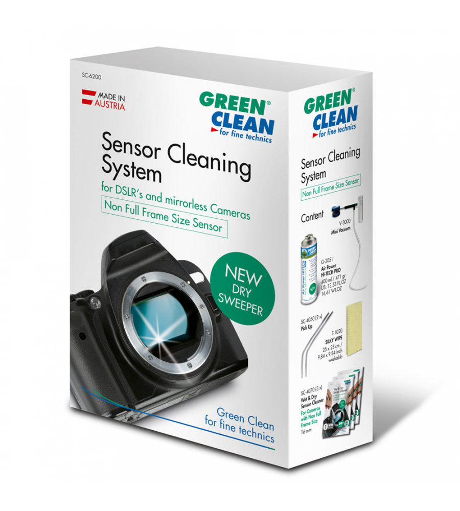 Green Clean Système de nettoyage pour APS-C+MFT
