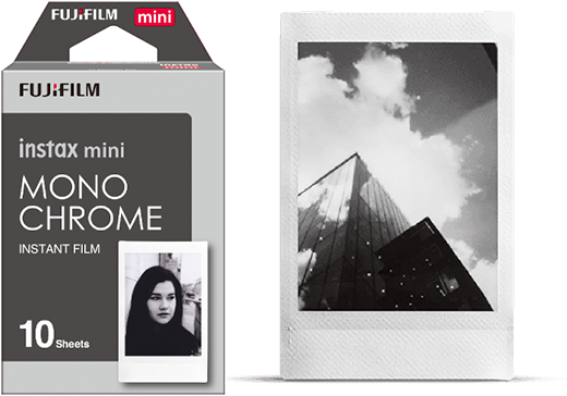 Instax Mini 10 Sheets Monochrome