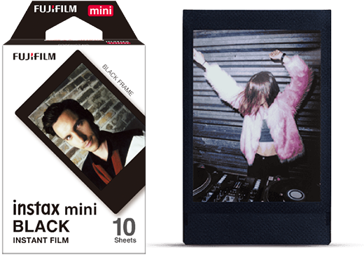 Fujifilm Instax Mini 10 Sheets Black Frame