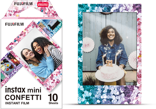 Instax Mini 10 Blatt Confetti