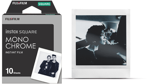 Fujifilm Instax Square 10 Sheets Monochrome