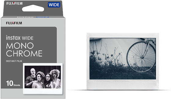 Fujifilm Instax Wide Monochrome 10 Sheets