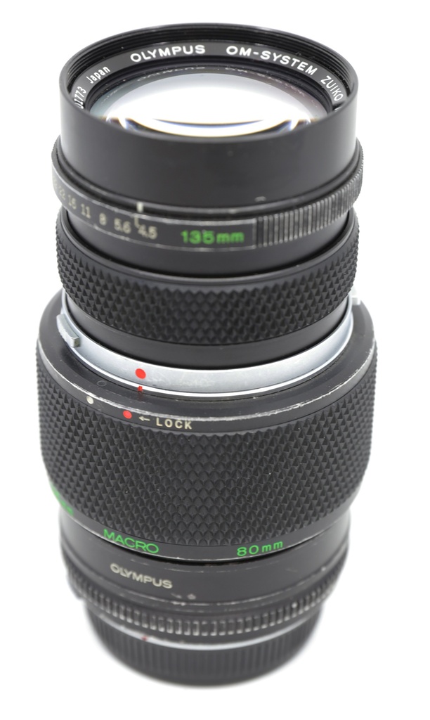 OCCASION OLYMPUS 135mm 2.8 Macro-Vario