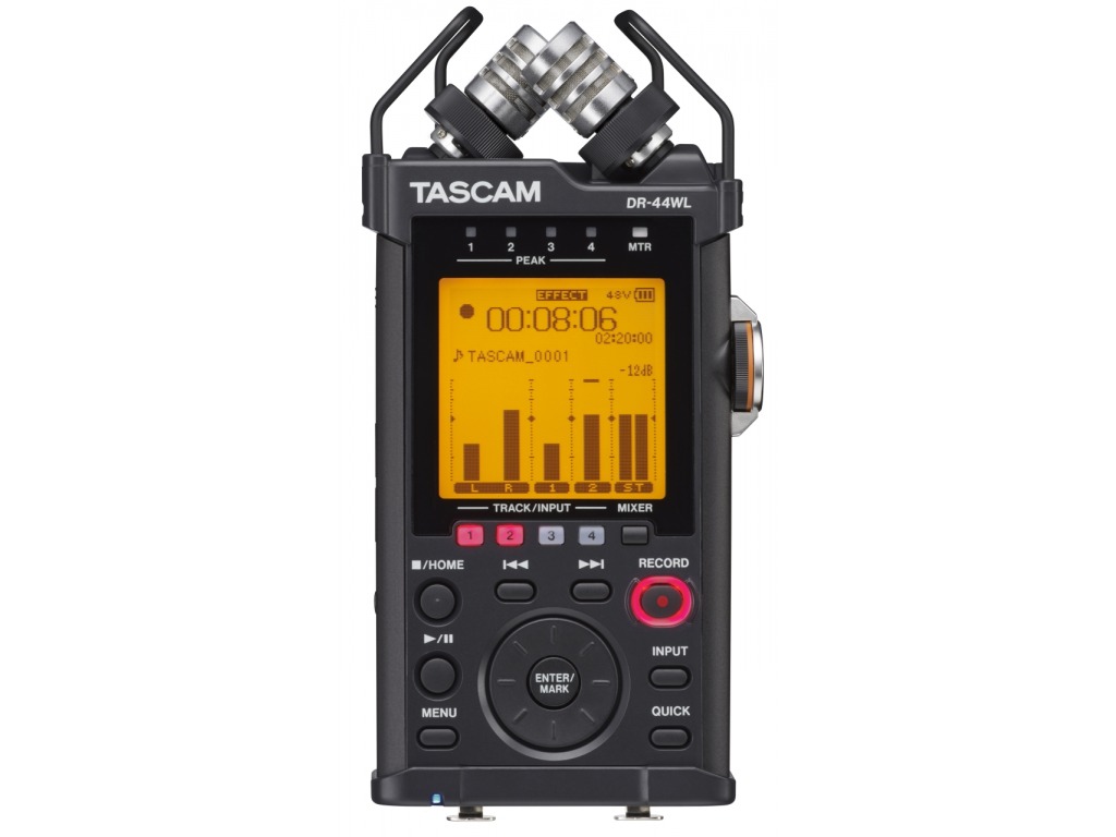 TASCAM DR-44WLB Enregistreur 4 pistes portable Wifi noir