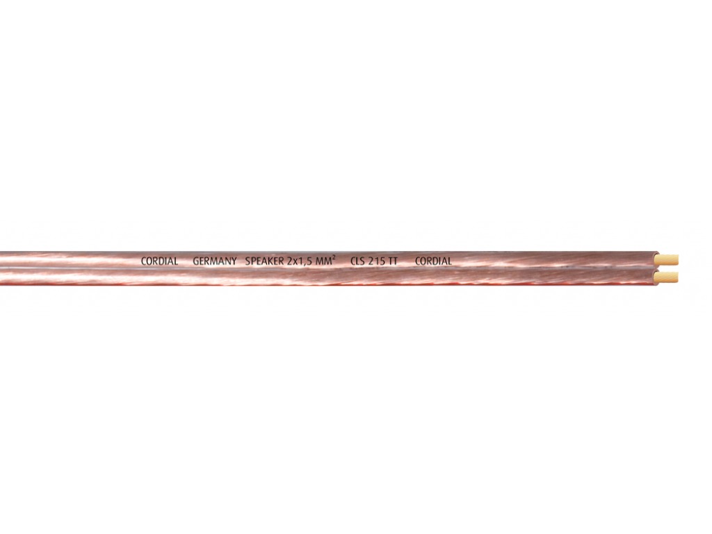 Cordial CLS 215 TT cable HP 2x 1.5mm2