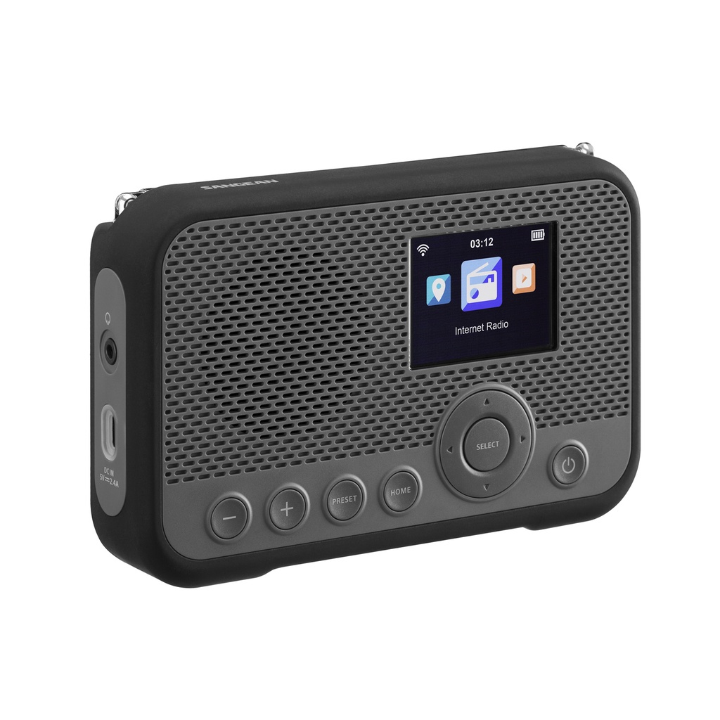 Sangean WFR-39 Grey-Black