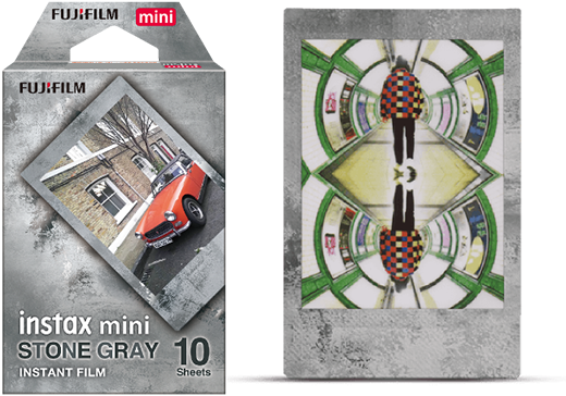 Instax Mini 10 Sheets Stone Gray