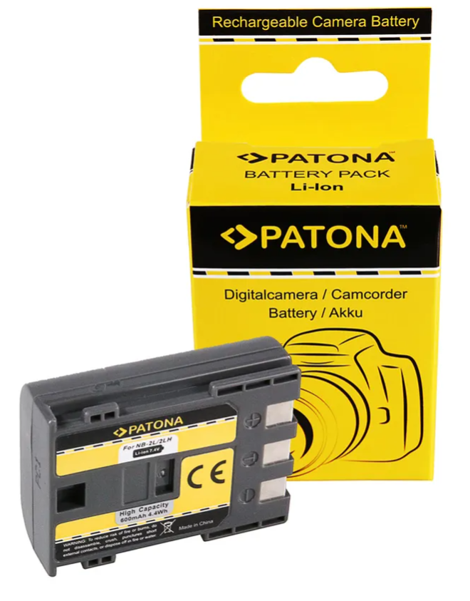 Patona Batterie Canon NB-2LH