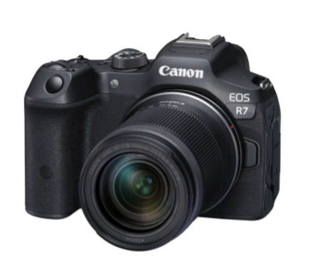 Canon EOS R7 Boitier + RF-S 18-150 + Adaptateur Objectif