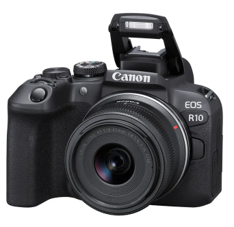 Canon EOS R10 Boitier + RF-S 18-45 + Adaptateur Objectif