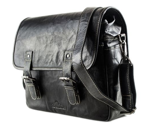 Alpenleder Sacoche pour caméra Reporter Noir
