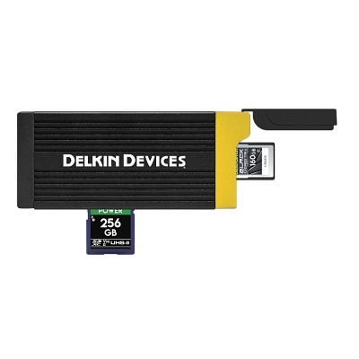 Delkin USB 3.2 SD / UHS-II / CF Express Typ A Reader