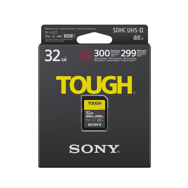 Sony SF-G Tough SDXC UHS-II 32GB 300MB/s