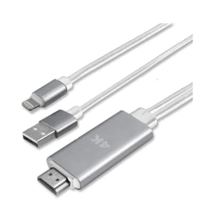 4smarts Câble Lightning - HDMI, 1.8 m