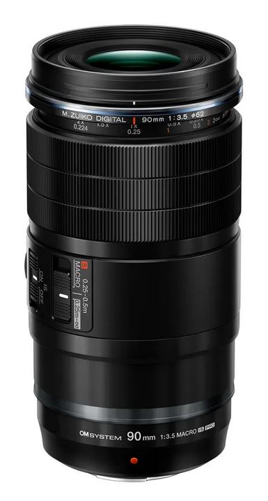 OM System M.Zuiko ED 90mm F3.5 Macro IS