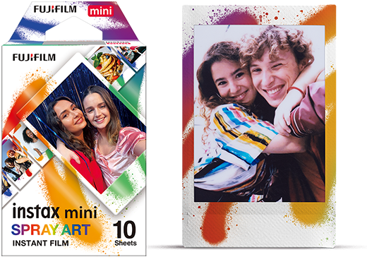 Instax Mini 10 Sheets Spray Art