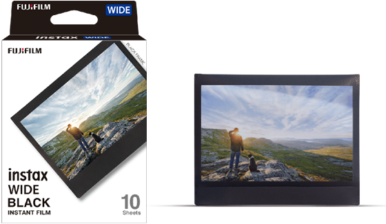 Fujifilm Instax Wide Black Frame 10 Sheets