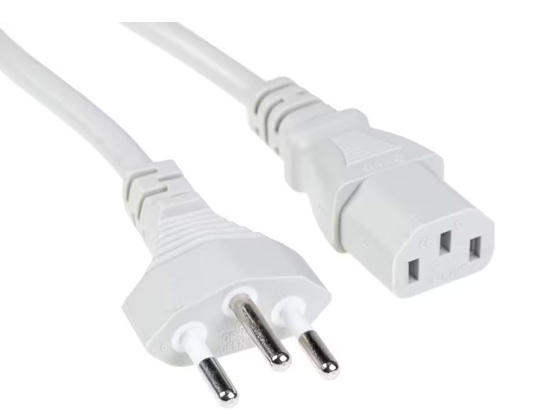 Diggelmann Câble d'alimentation 1m gris