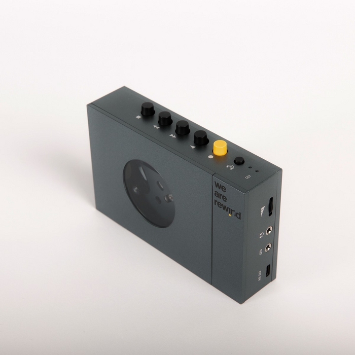 we are rewind Portable BT Cassette Player Keith - black
