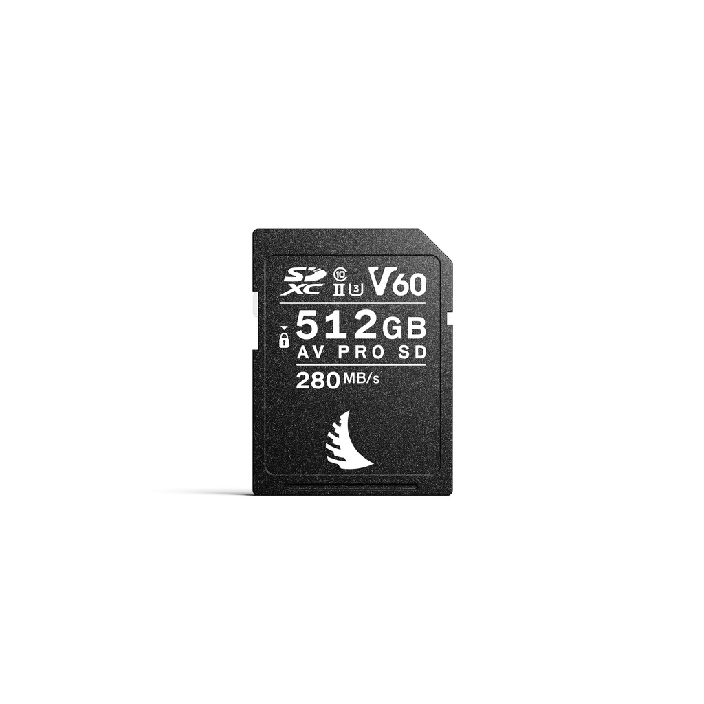 Angelbird AVpro SD MK2 Card 512 GB V60 (E:160MB/S / L:280MB/S)