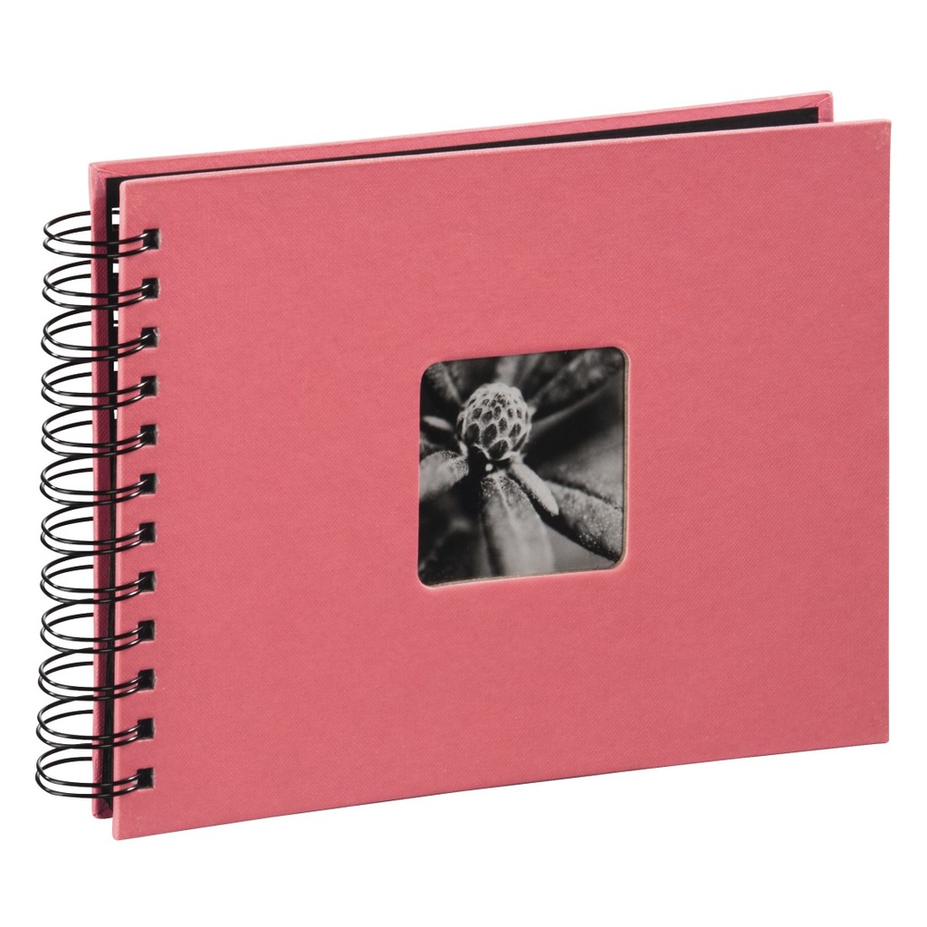 Hama Album Fine Art 24 x 17cm 50p. noires Flamant Rose 2555