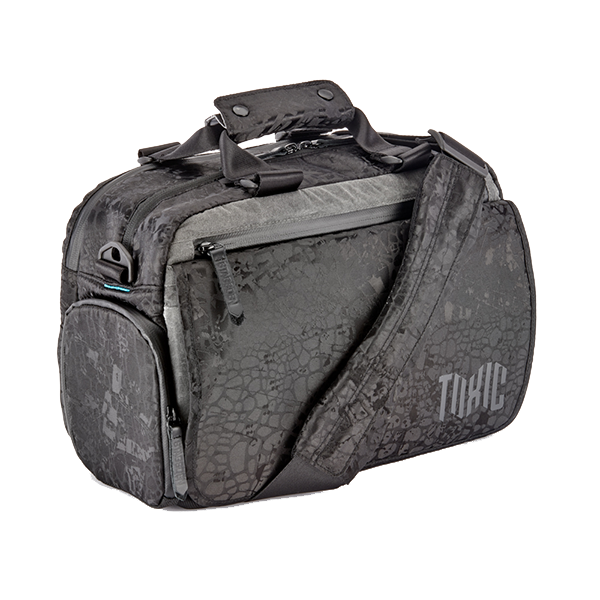 Morally Toxic Wraith Messenger Bag Medium Onyx