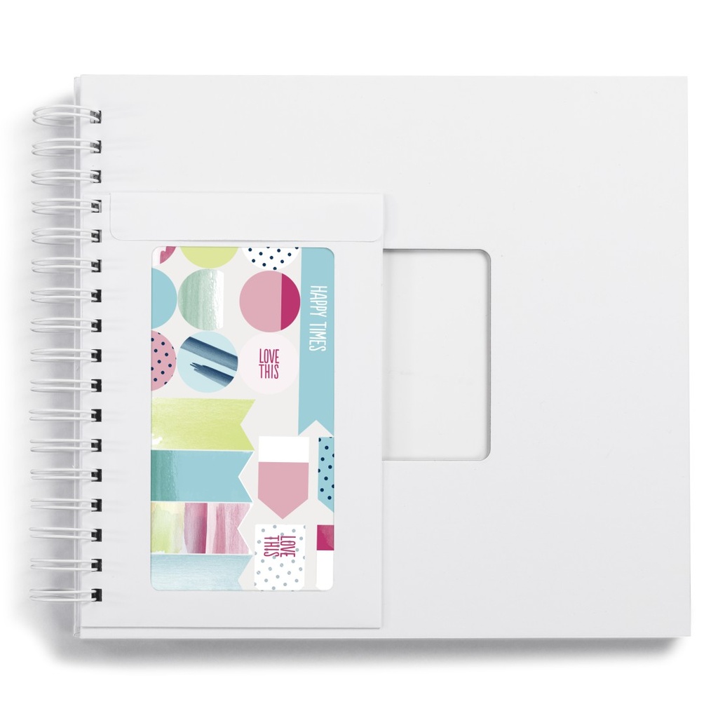 Hama Kit créatif, album spirale à décorer av. acc., idée cadeau photo DIY