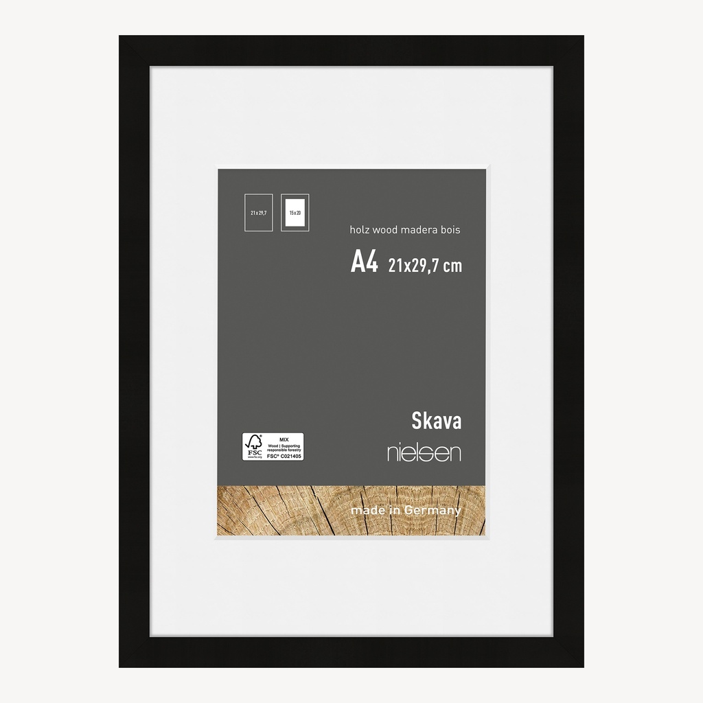 Nielsen Skava 21x29.7cm Noir