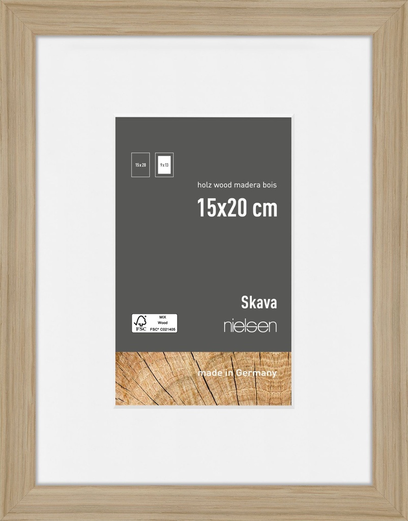 Nielsen Skava 15x20cm Chêne