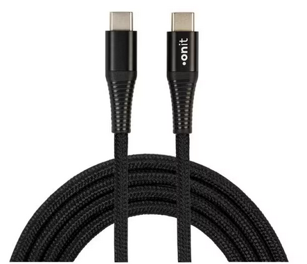 onit Câble USB 3.0 USB C - USB C 1 m noir