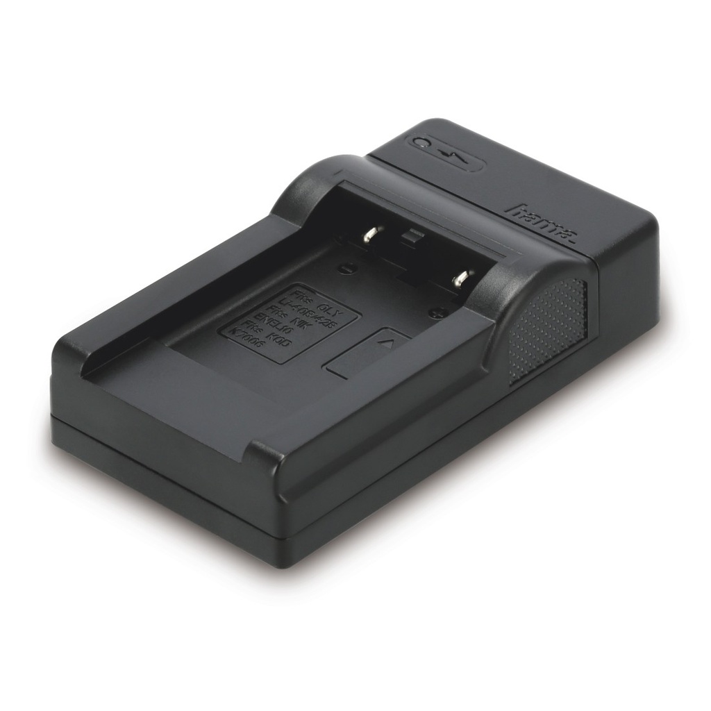 Hama Chargeur USB "Travel" pour Olympus LI-40B / LI-42B / Nikon EN-EL10 / Pentax D-LI63 / XS70 / Fuji NP-45