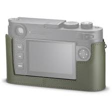 Leica Demi Etui M11 cuir, vert olive N°24034