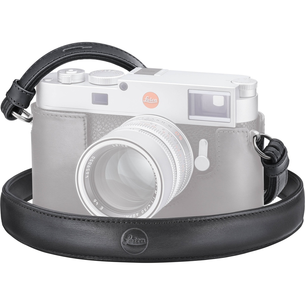 Leica courroie cuir noir N°24035