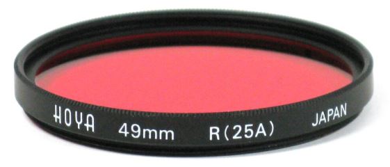 Hoya Filtre Rouge 25A 72mm