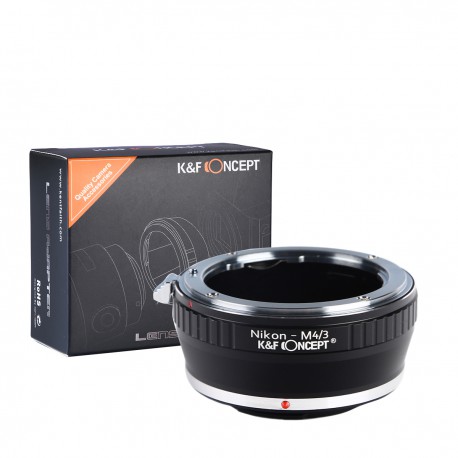K&F Concept Bague NIKON G pour Micro 4/3