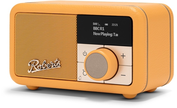 Roberts Revival Petite 2 DAB+ Radio - sunshine yellow