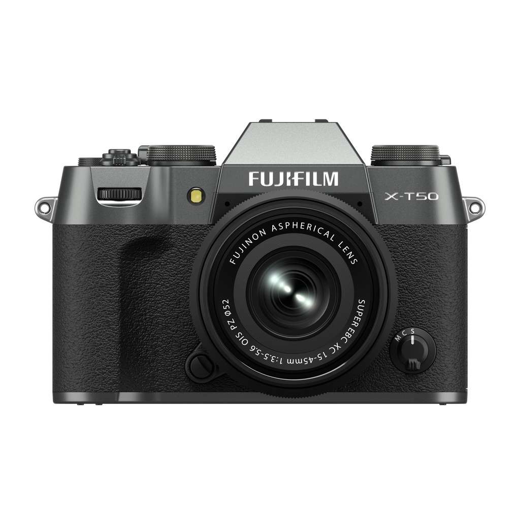 FUJIFILM X-T50 Charcoal Silver Kit XC 15-45mm "Swiss Garantie"