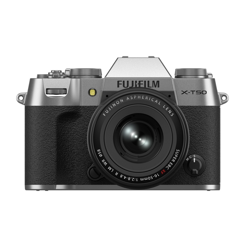 FUJIFILM X-T50 Silver Kit XF 16-50mm "Swiss Garantie"