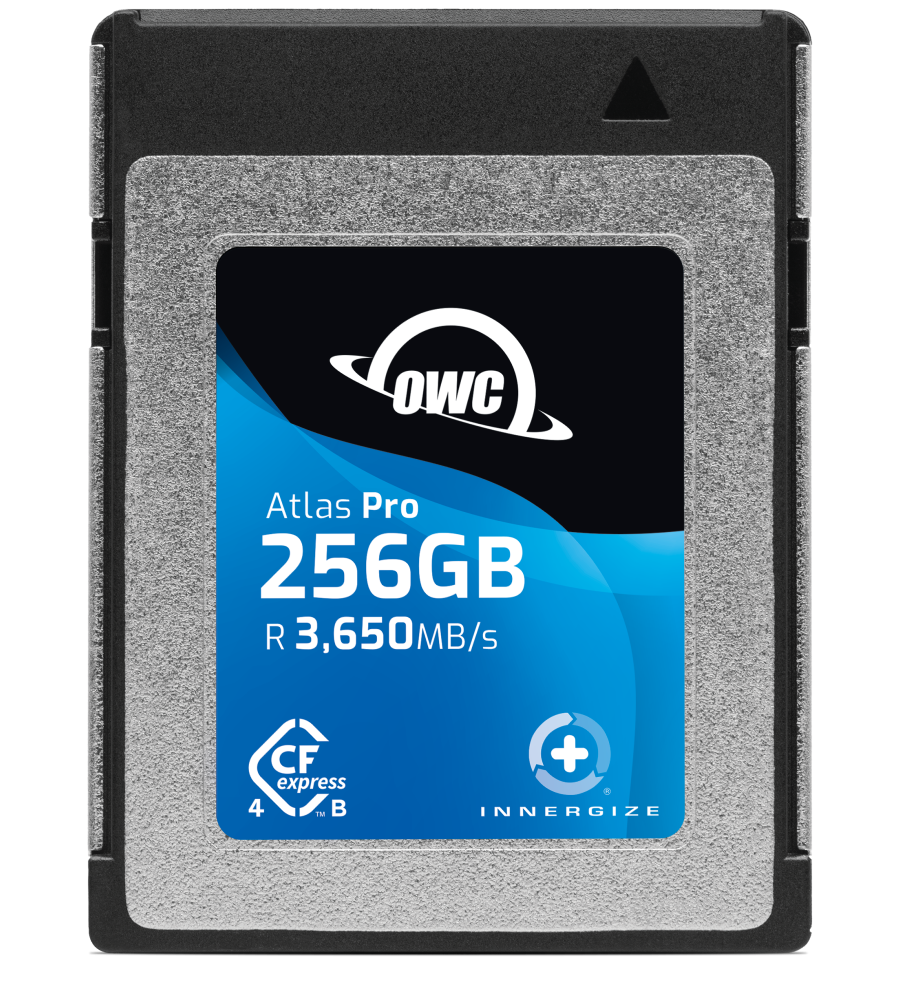 OWC Atlas Pro CFexpress 4.0 Type B 256GB CFexpress 4.0 R:3650MB/s W:3000MB/s