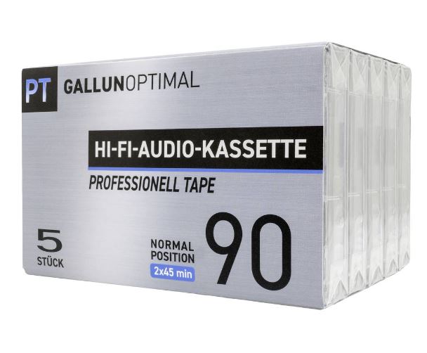 GALLUNOPTIMAL Cassette audio K7 90 min jeu de 5