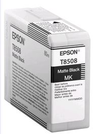 Epson P800 Ink,T8508 matte black, 80ml v2