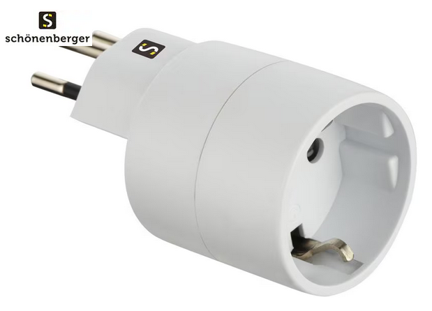 Max Hauri Adaptateur voyage T2 2 poles => CH