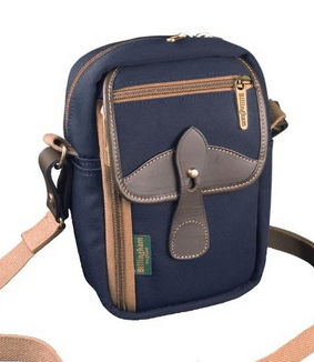 Billingham Airline Navy / Chocolate (série Stowaways)