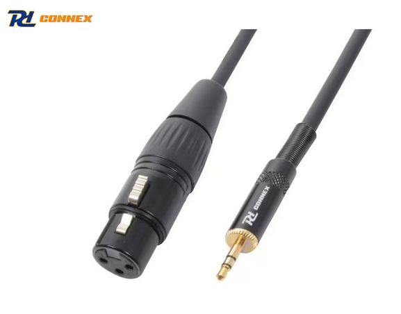 PD Connex CX50-05 XLR 3 pôles, femelle - jack 3,5 mm, mâle 0.5 m