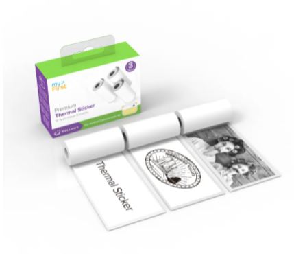 myFirst Premium Thermal Sticker White