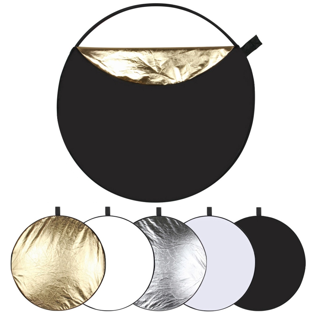 PULUZ PU5110 Réflecteur pliant 5 en 1 système 110cm 40''