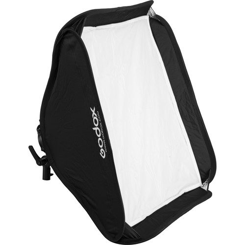 Godox S2-type Bracket Bowens + Softbox 60x60cm + Grid SGGV6060